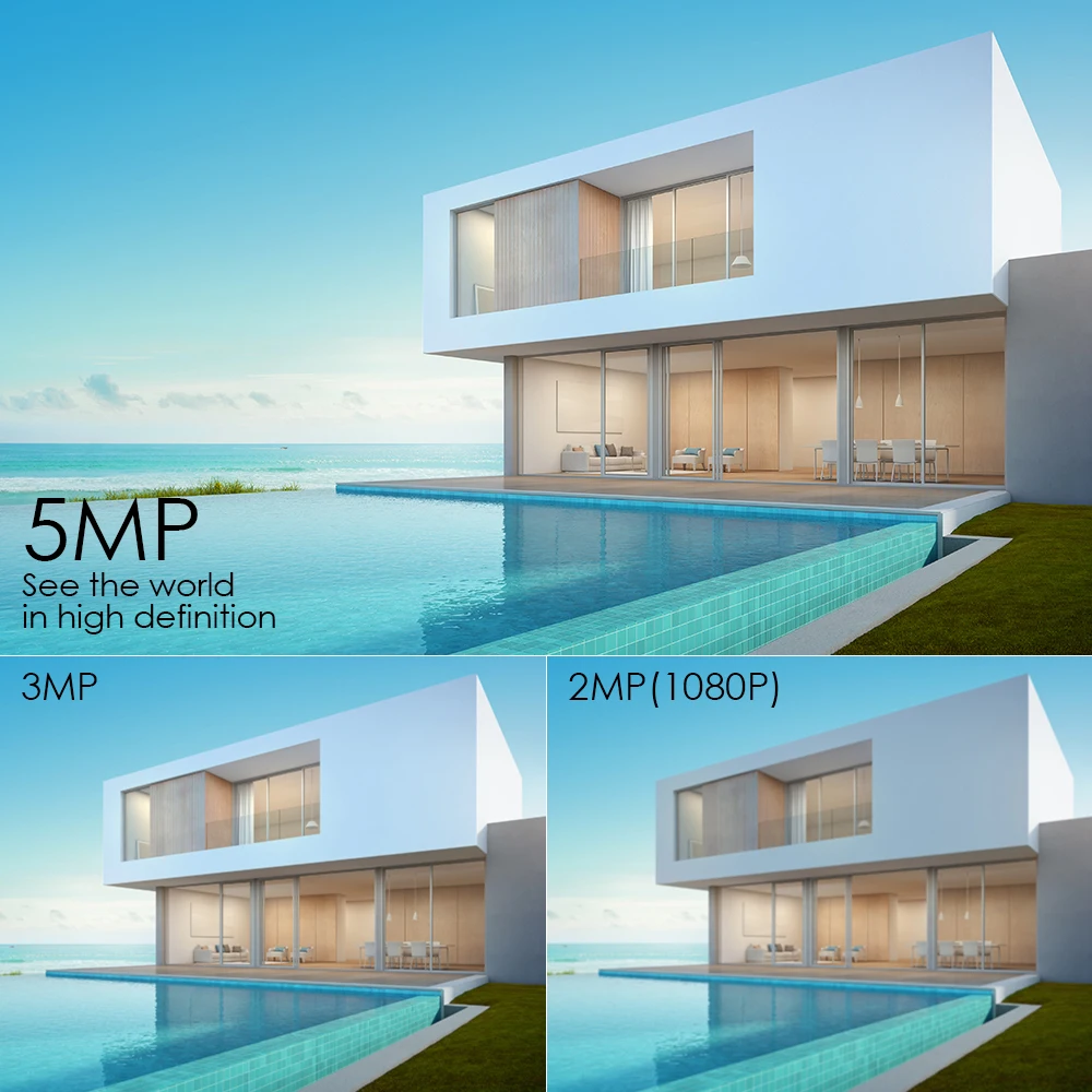 5MP Wireless IP Camera 3MP 5X Zoom Outdoor waterproof WIFI PTZ Speed Dome Camera HD 1080P 2MP AI Auto Tracking CCTV Camera