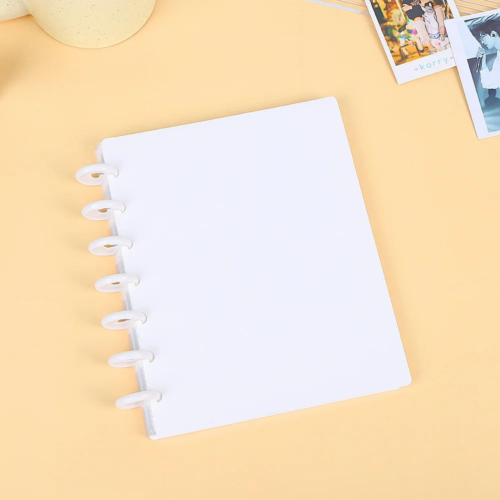 A4 Mushroom Hole 3-Inch 4 Palace Grid  Loose-Leaf Card Binder Collection Postcard Album Collection Polaroid Album