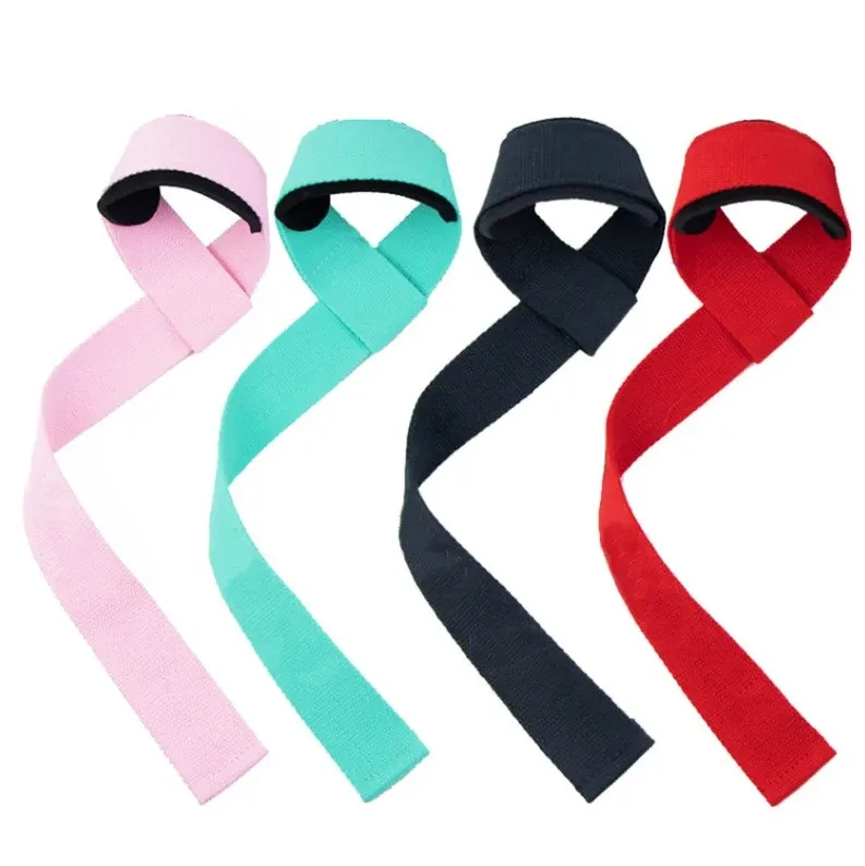 Gym lifting straps wrist wraps for weightlifting wrist pull up strap customized woven wrist strap bar dumbbell assist belt
