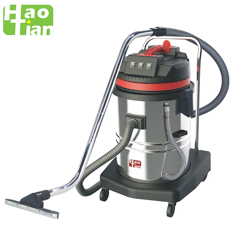 Haotian Wholesale HT60-3 Best Quality Heavy Duty Industrial Car Washing Vacuum Cleaners Motor New Product 220V 8 Meter / 60L