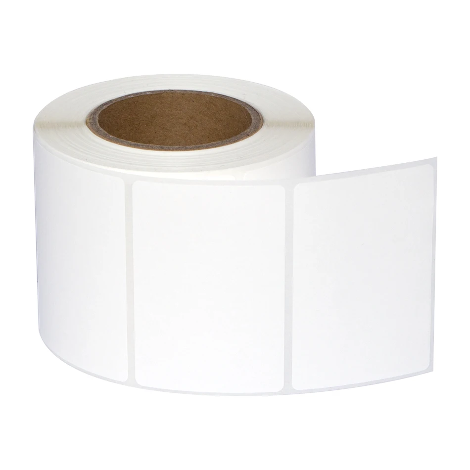 Rollos De Etiquetas Termicos Autoadhesiva 57x40 Y 57x44 mm 500und Para Balanzas Scale Label Roll