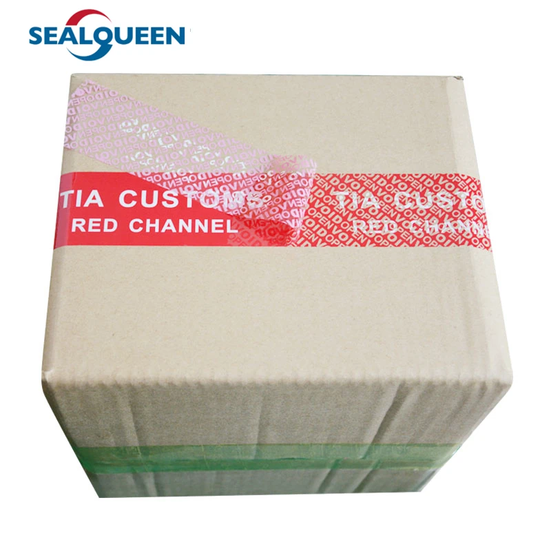 Strong Adhesive Security Void Tape Warranty Void If Removed Label Security Packaging Sealing Sticker Box Tapes