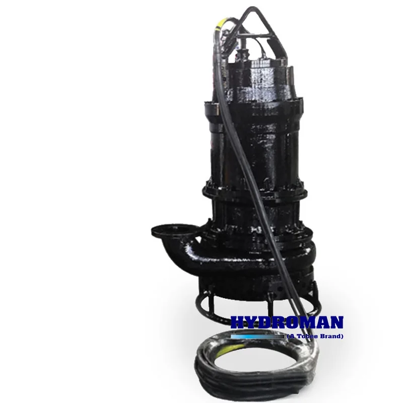 Hydroman Electric Submersible Sand Pump Mud Pumps for Handling Bentonite