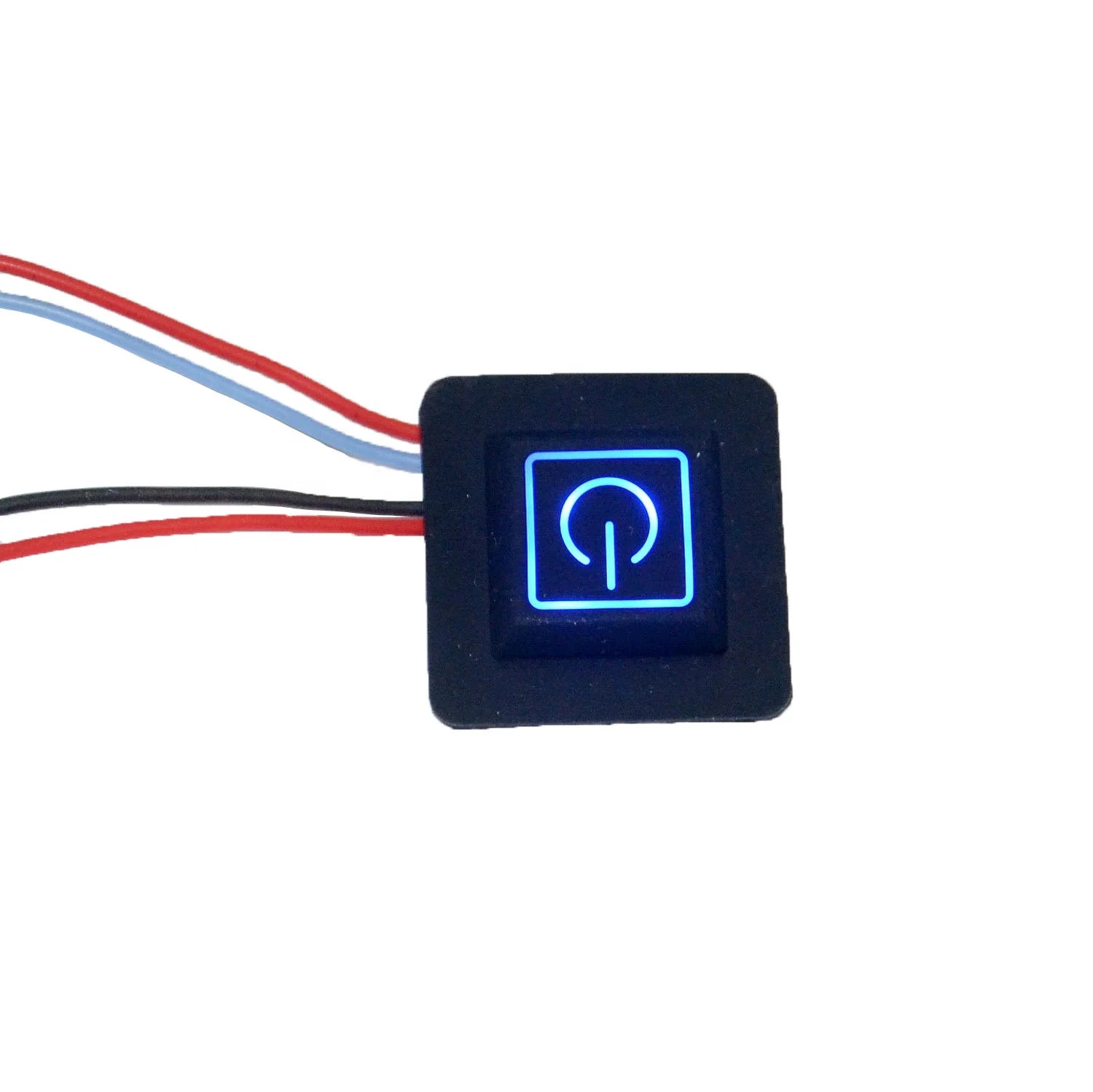 3.3v~16.8v LED Silicone Heated Vest Switch Button for Heated Clothes