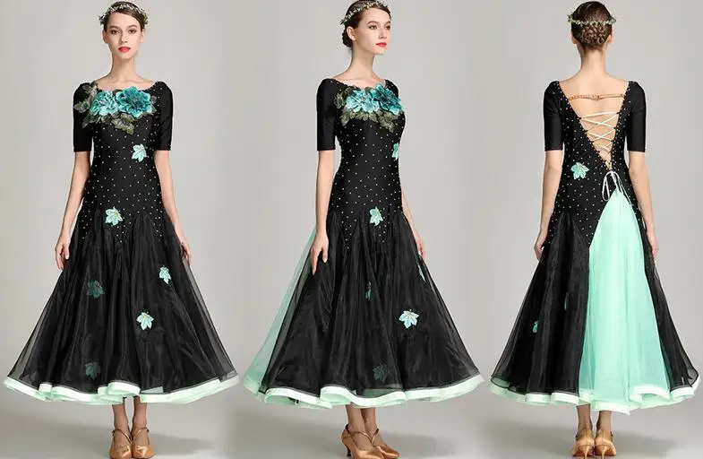 OCTS9021 New latin dance dress salsa tango chacha ballroom competition practice dress