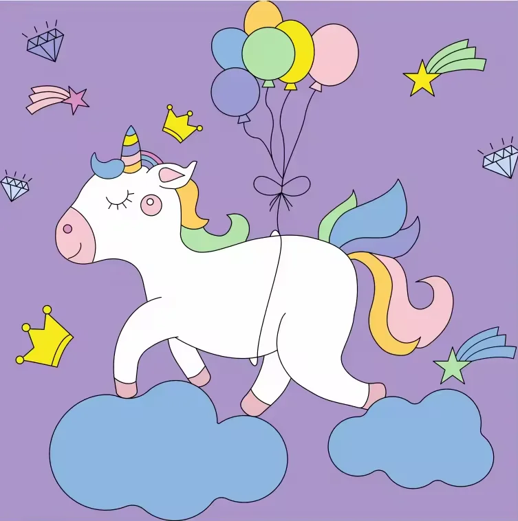 Paint Your Own Unicorn Night Light Art Kit, Arts and Crafts for Kids Ages 4-8,Unicorns Gifts for Girls Painting Kit Unicorn