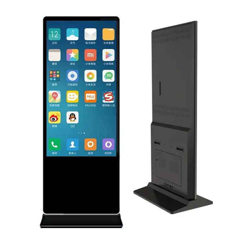 43 55 65 indoor poster digital signage display with software lcd led screes for advertising with smart control