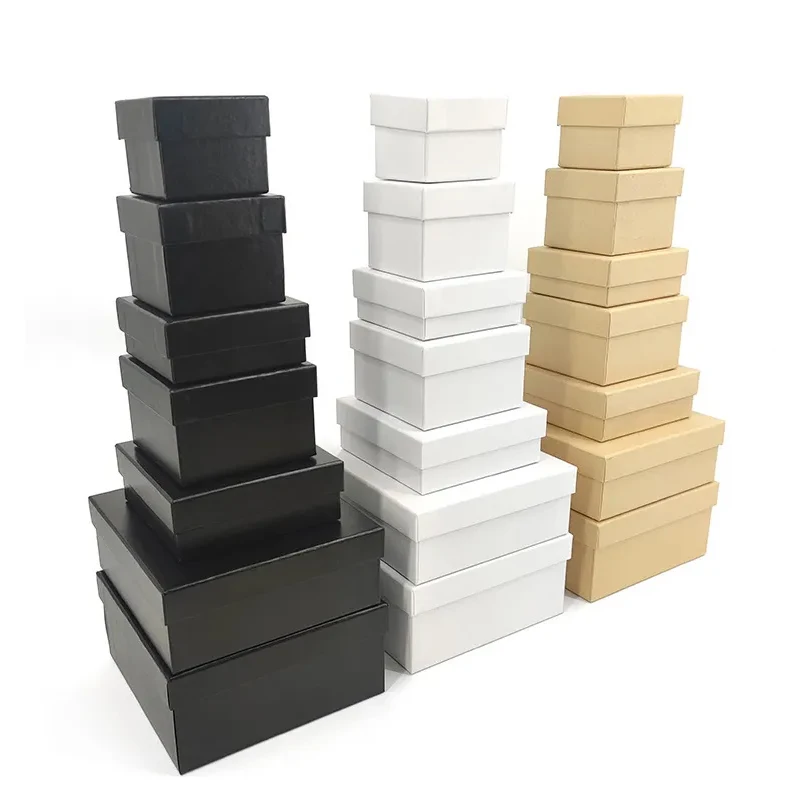 Corrugated Carton Paper Gift Mailer Box Custom Printed Shipping White Gift Vip Credit Business Card Boxes