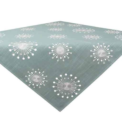 
Elegant Hot Sale High Quality Ready Stock Embroidered Table Cloth 