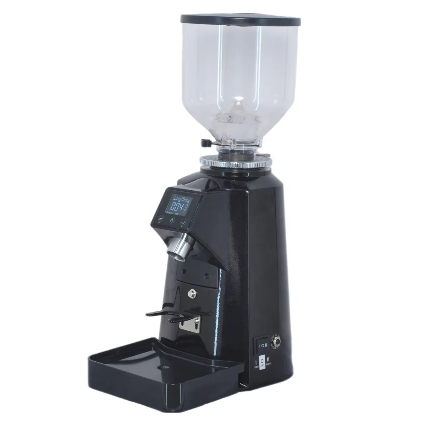 Professional Electric 64mm Flat Burr Large Coffee Grinder / Industrial Coffee Grinder