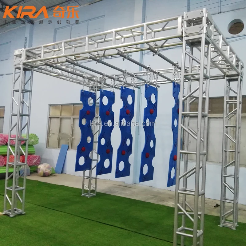 Standard Ninja Warrior Kids Obstacles Equipment for Sale Ninja Warrior Course for Trampoline Park
