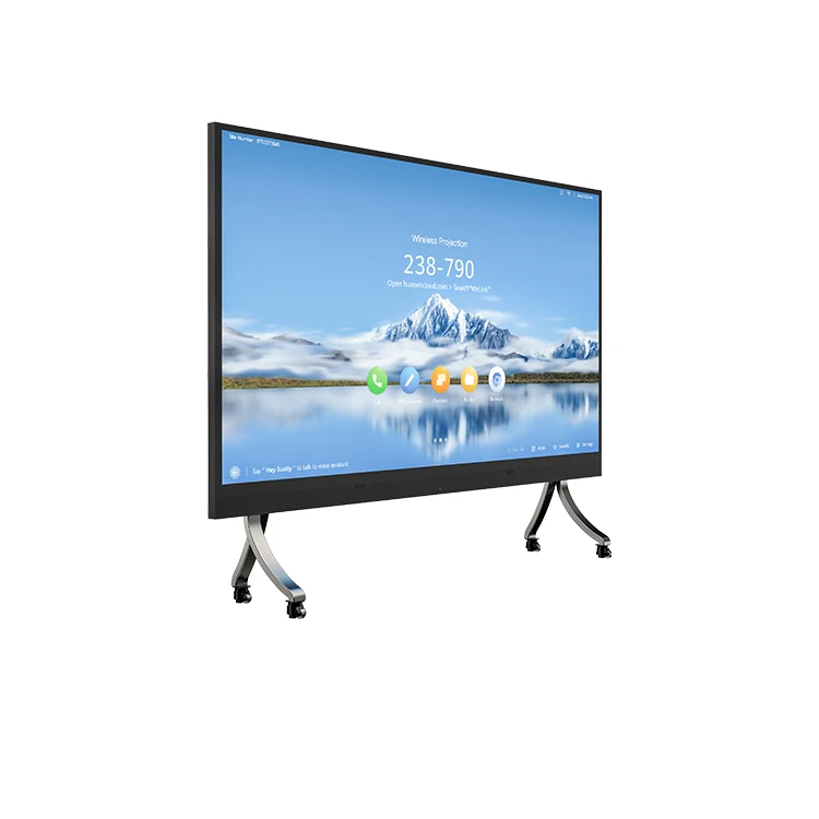 Cheap 108 Inch Windows System Touch Led TV Wall Display Screen For Smart Video Conference
