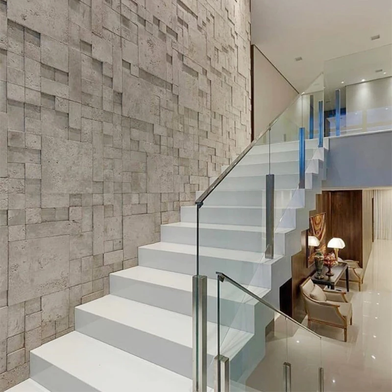 New House Decoration Ornamental Handrail Residential Stair Railing Stainless Steel Hand Rail for Stairs
