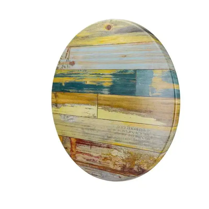 reclaime wood 700*700MM Outdoor Dining Table Waterproof Werzalit Wood Set Home Cafe Canteen Bedroom Dining Room Furniture