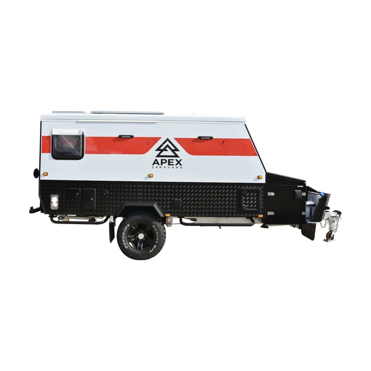 Wholesale Customized Small Hybrid Camper Trailer Travel Caravans