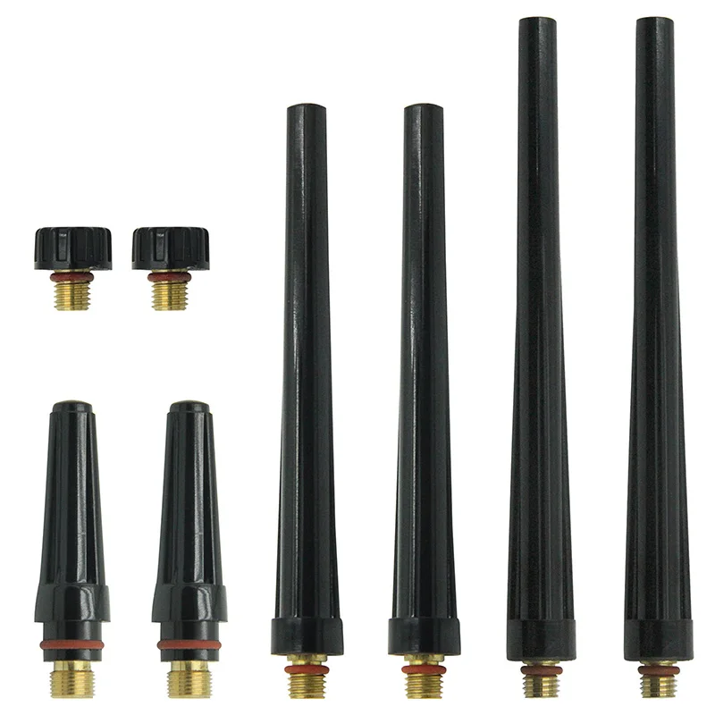 Wanshida Welding TIG torches Consumables TIG Back Cap Fit WP9/WP20 (41V33 41V35 41V24 41V24L 8pcs)