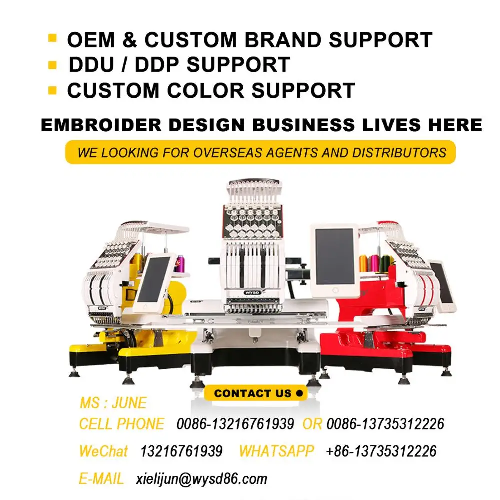 mini Maquina de bordar small  computer  embroidery machine for sale
