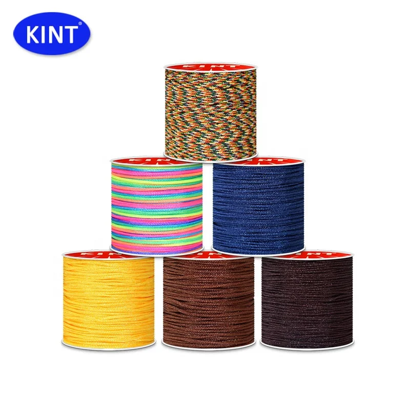 the wholesale 50g No.72 0.8mm 80 meters Taiwan Jade Thread Nylon Thread For DIY Jewelry Making Woven Bracelet