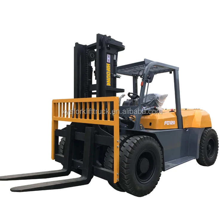 Heavy Duty Domestic 4t Gasoline Lpg Forklift 12 Tones Fd100 16 9 4.5 3.8 2.5 1.6 Ton With Cushion Tire 12 Mt 1500kg