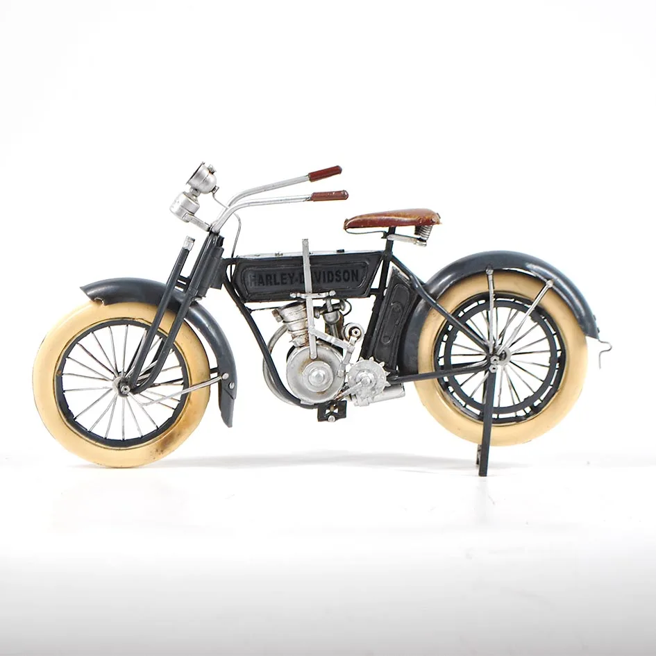 1909 Bicycle Motorcycle Model Vintage bike retro bicycle fashion antique bikes