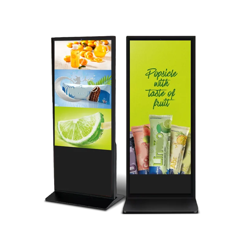 4K HD Lcd Рекламное оборудование доска рекламный сенсорный экран Тотем Крытый Android Digital Signage