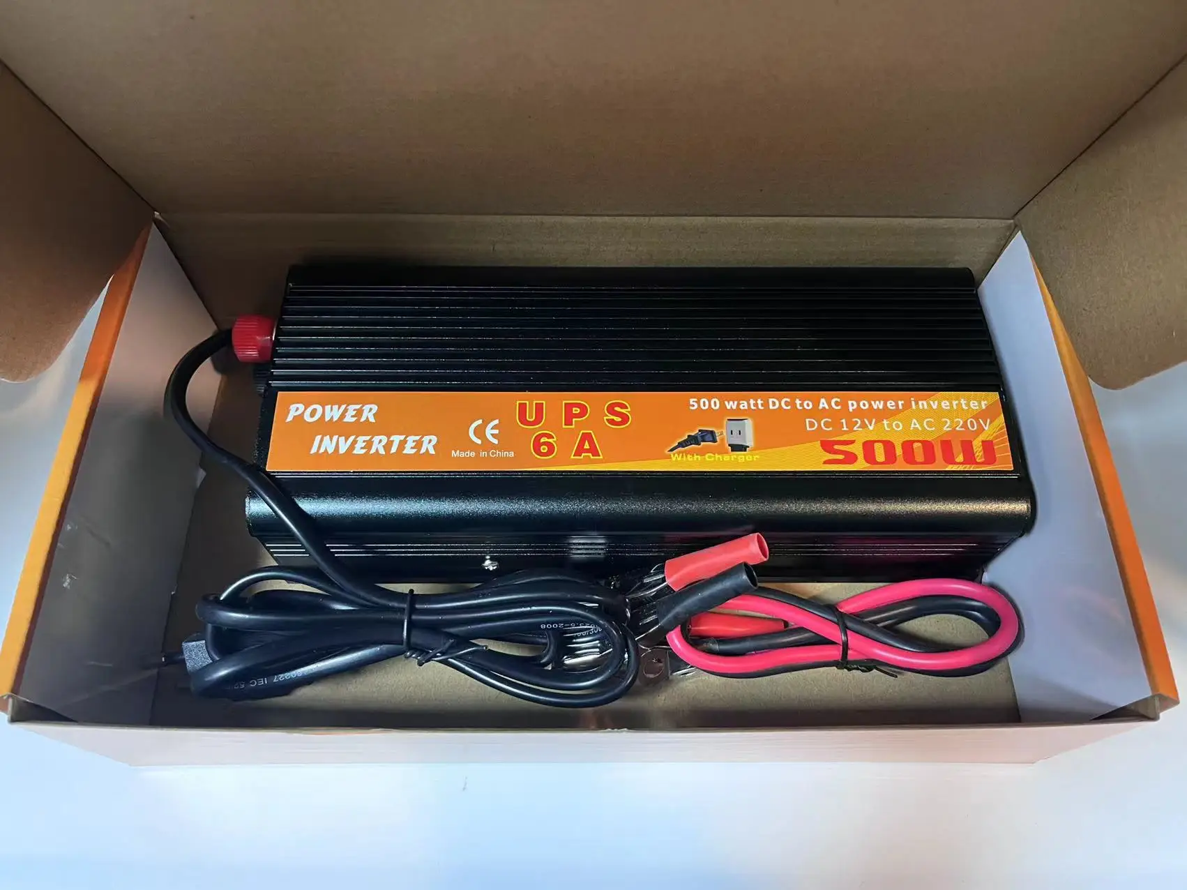 3000W 12VDC 220VAC Modified Sine Wave Inverter With AC Charger/Battery Charger/UPS Function DC to AC