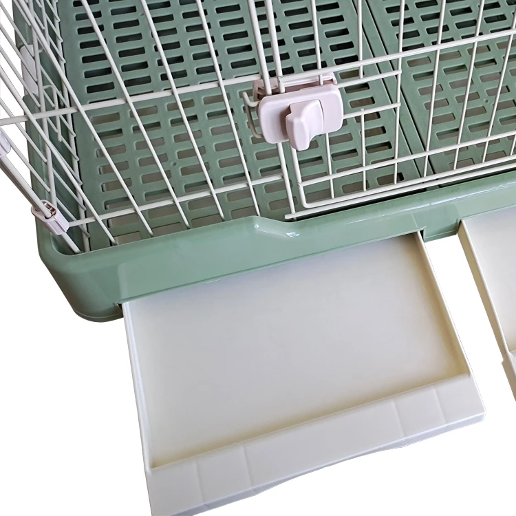 Factory direct dog cage breeding household small and medium-sized drawer pet cage easy to clean dog cage