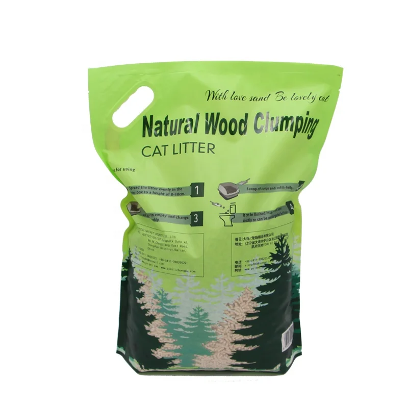 Best Selling OEM Supplier New Product Clumping Wood Pellets Cat