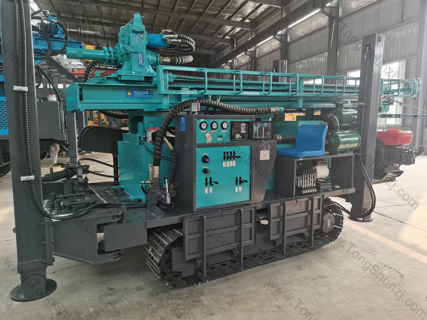 Second Hand Portable Percussion Drilling Rig Borehole Mine Drilling Rig Water 400m 800 Meter Drilling Rig