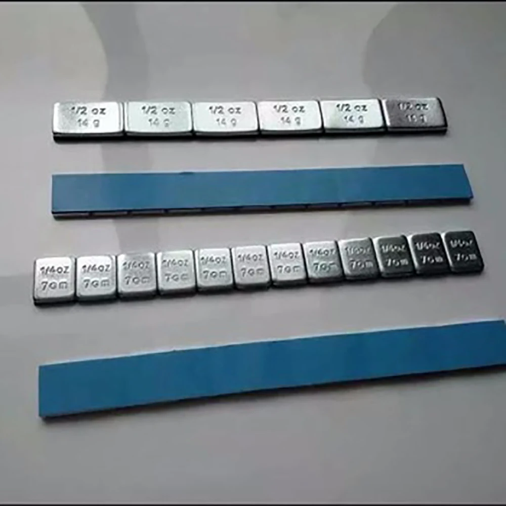 
Balance weight car tire used Fe sticky block 