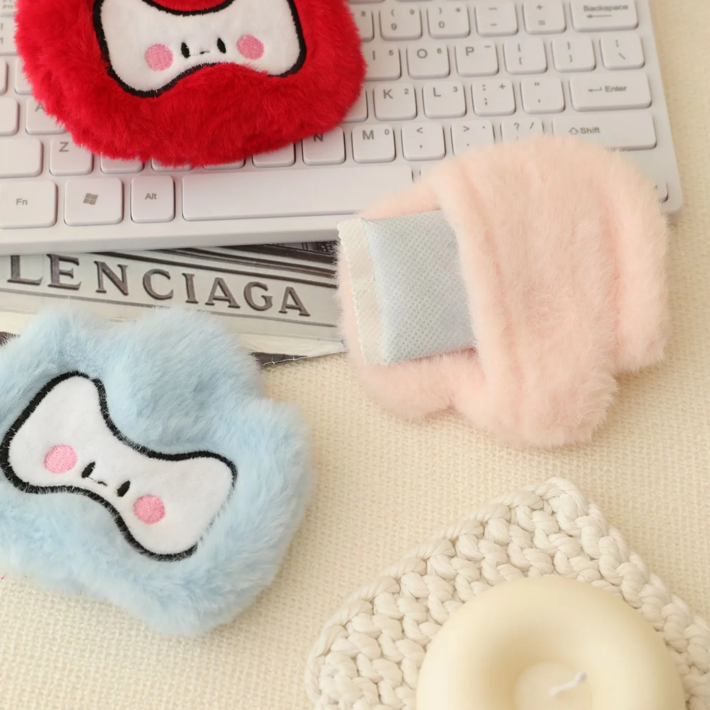 Wholesale High-quality Hand Warmers Stuffed Lilo Plush Toy Blue Stitch Alien Monster Doll Pillows Hot Water Bags