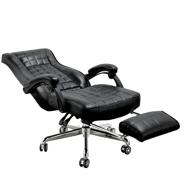 Modern Office Executive Home Used Conference Chairs Comfortable Adjustable Working PU Leather Office Chairs with headrest