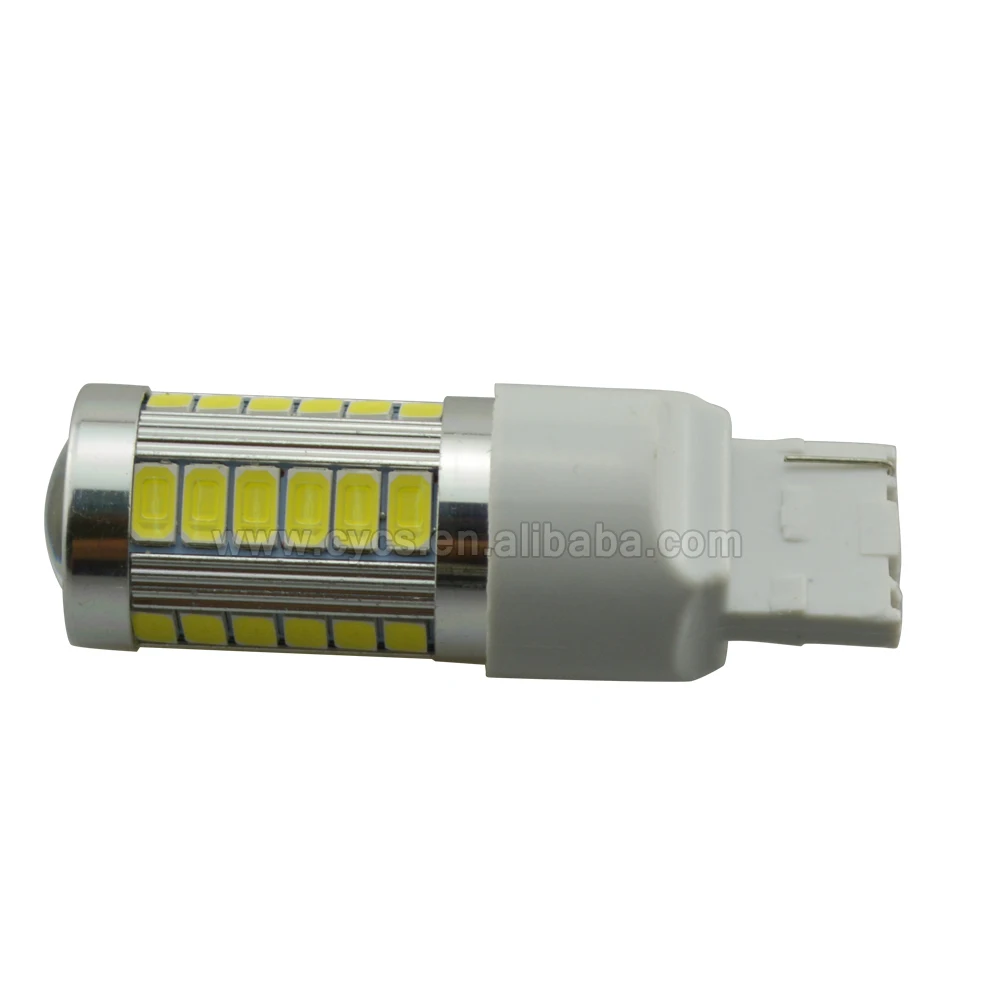 12V T20 7440 33SMD 5630 super white Car led interior turn signal reverse bulb