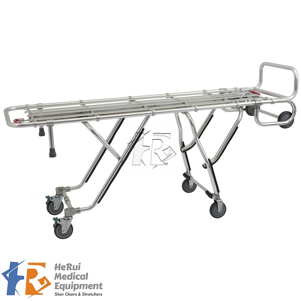 Multilevel funeral stretcher Mortuary stretcher