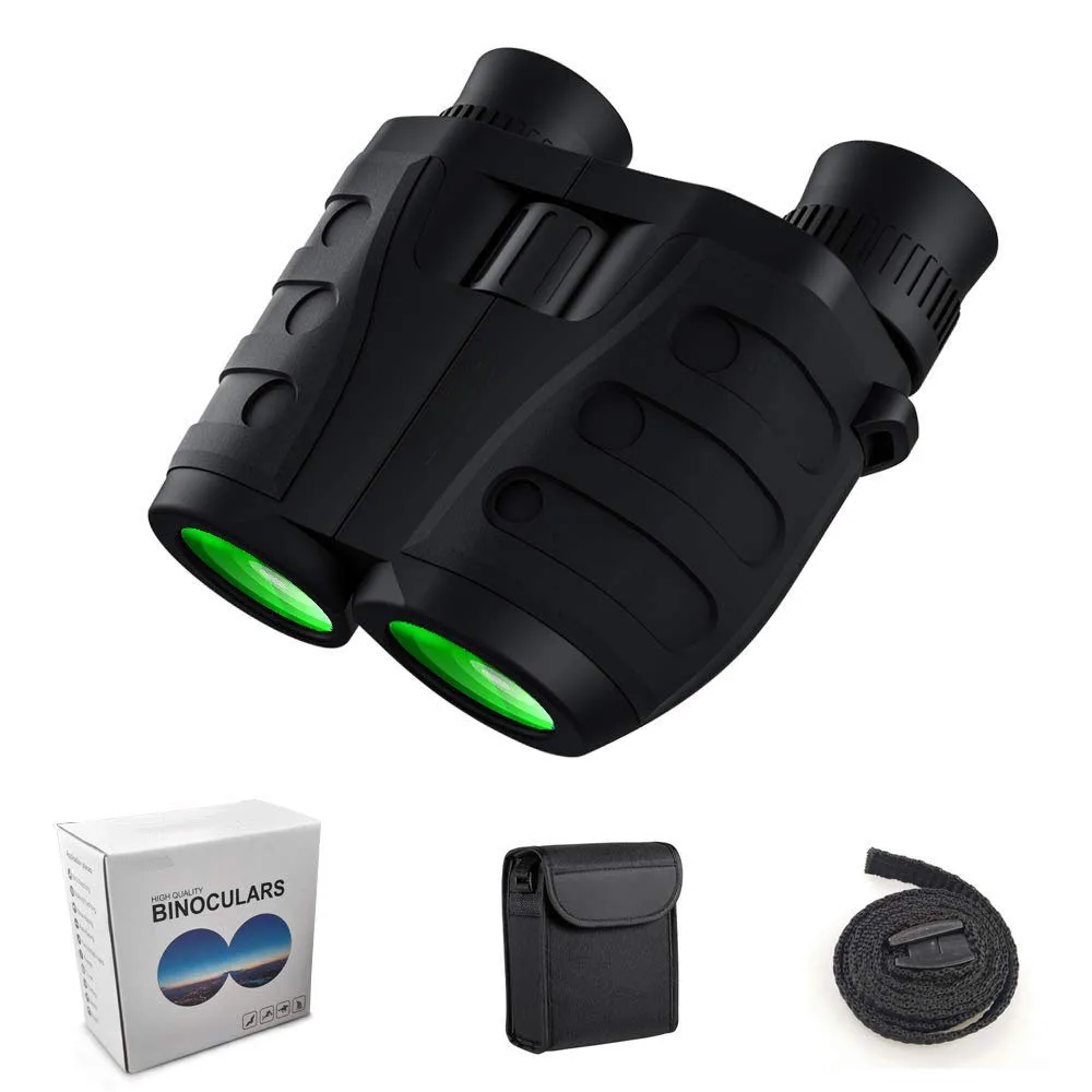 Компактный карманный складной бинокль для взрослых, профессиональный мини-бинокль для охоты и птиц, 12x25