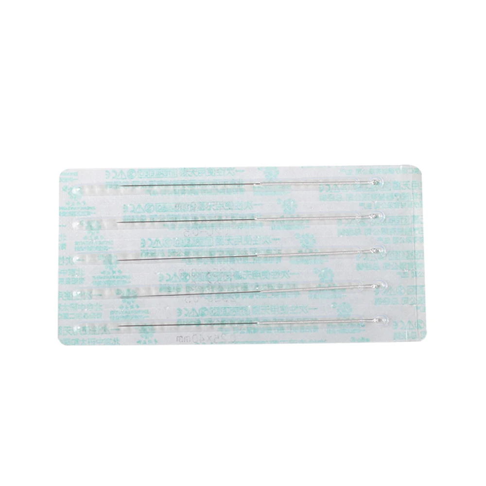 High Quality Factory Price Dialysis Packaging Medical 0.18Mm Zhongyan Taihe Acupuncture Needle