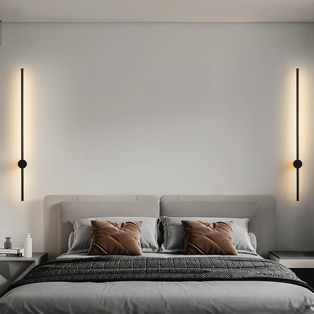 Contemporary led simple dimmable Sconce lamp on the wall design wall light