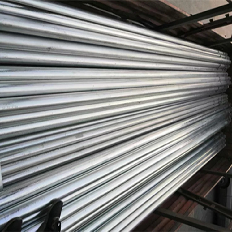 ASTM A53/BS1387 Anti-corrosion Galvanized Round Pipe Hot-dip Galvanized Pipe For Greenhouse Steel Structure