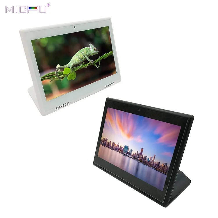 
Restaurant Tablet Pc 10 inch Type L ALL IN ONE Touch Screen WIFI RJ45 Android Advertising Player Digital photo frame 