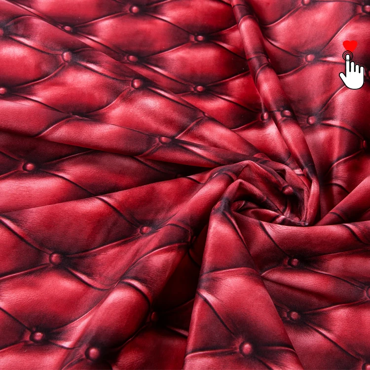 Free Sample fashion printing pattern 100% polyester ultrasonic quilted digital hand block printing fabric