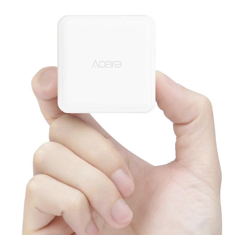 Контроллер магический куб Xiaomi Aqara Zigbee управление с помощью шести действий для умного дома работает приложением Mijia
