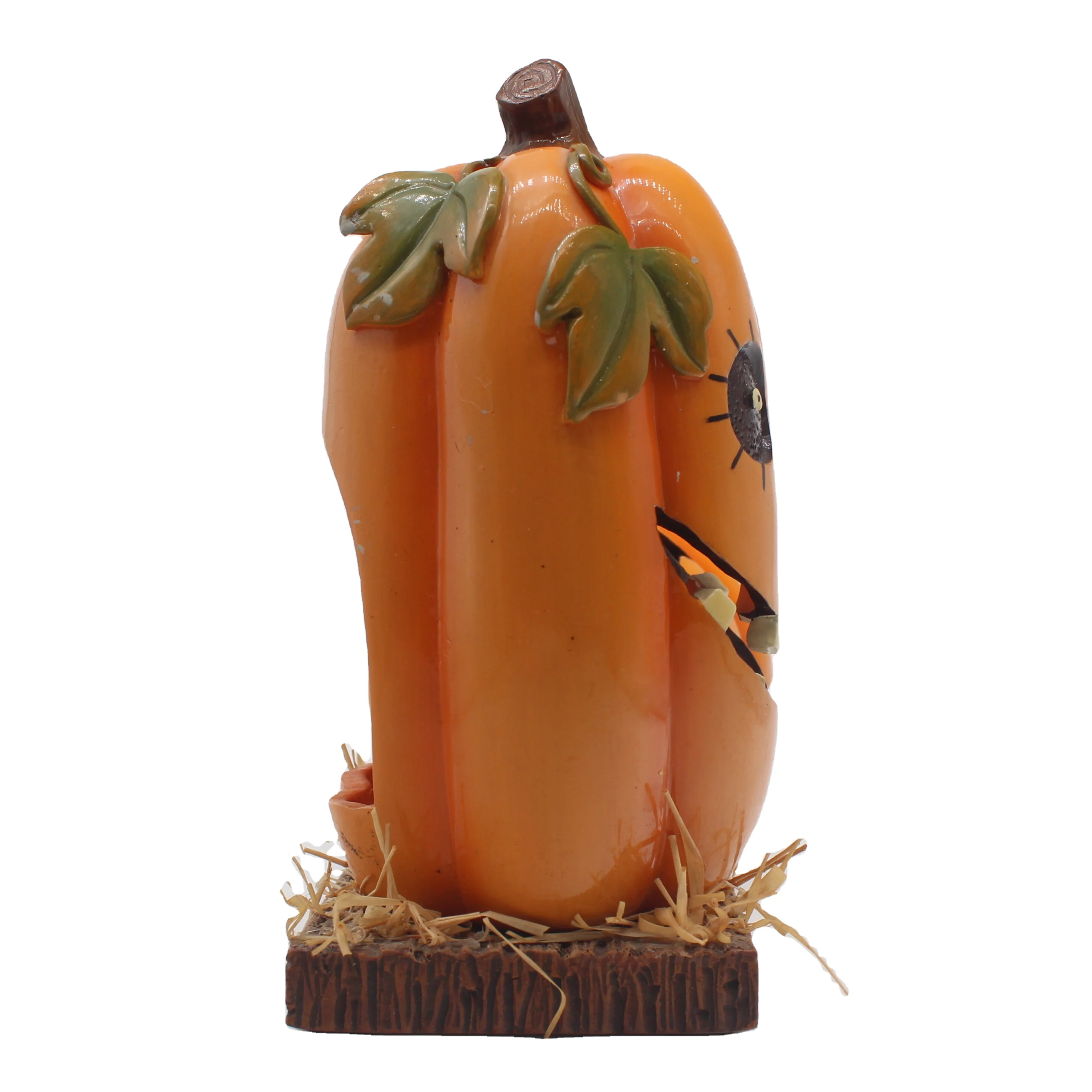 Custom Resin Miniature Halloween pumpkin lantern for Halloween Pumpkin Decor Accessories Dollhouse Decor For Festival Art&Gifts