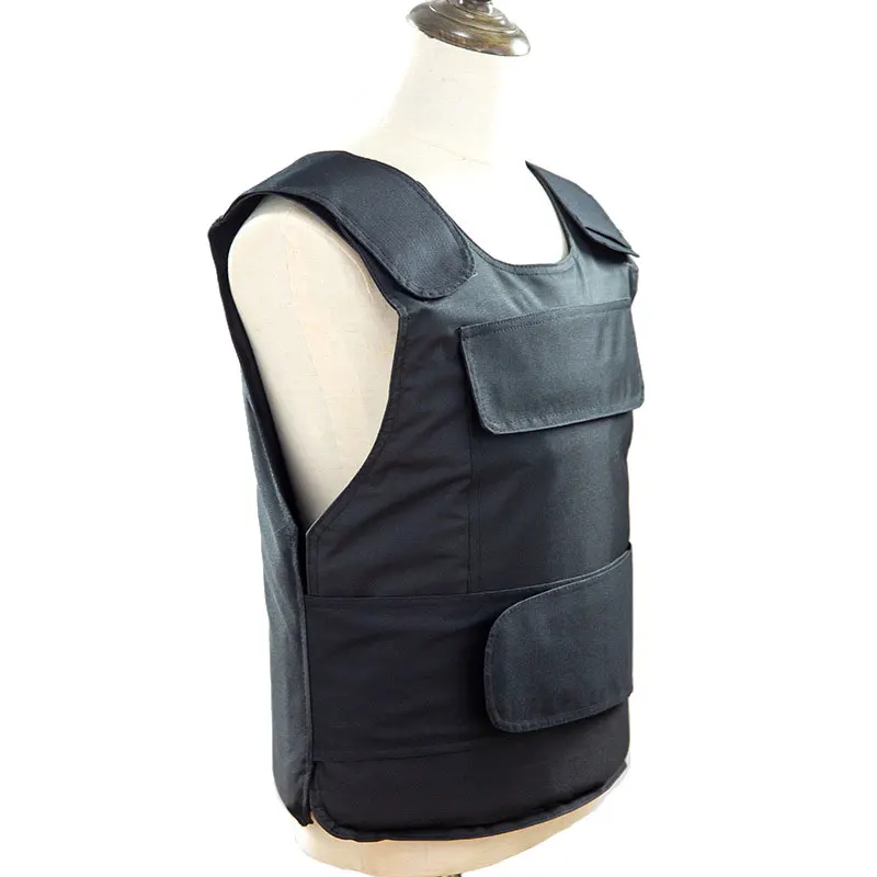 Concealed Hard Stab Proof Steel Anti Knife Stab Front & Back Armor Inside Protective Security Stab-resistance Tactical vest