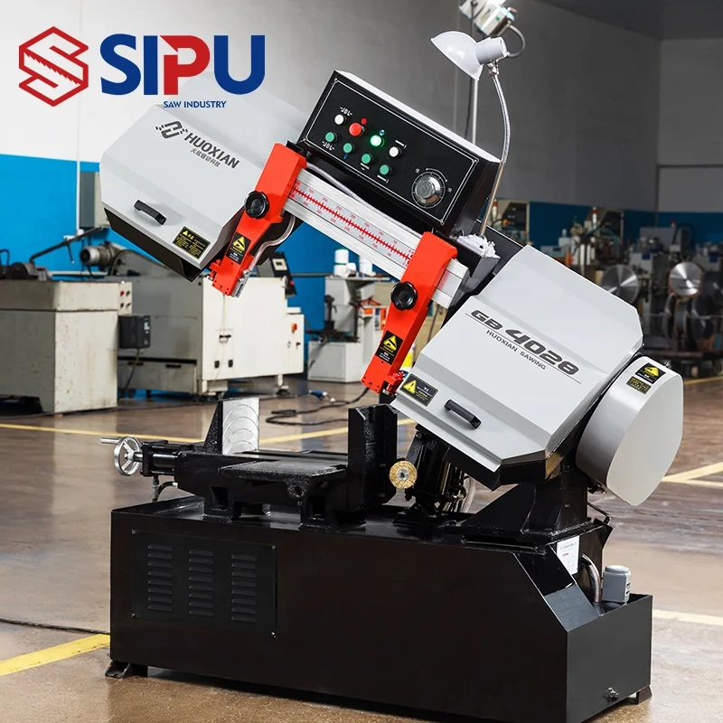 
GB4028 horizontal hydraulic band saw blade sharpening machine for metal/steel/aluminum/iron/ pipe cutting saw blade 