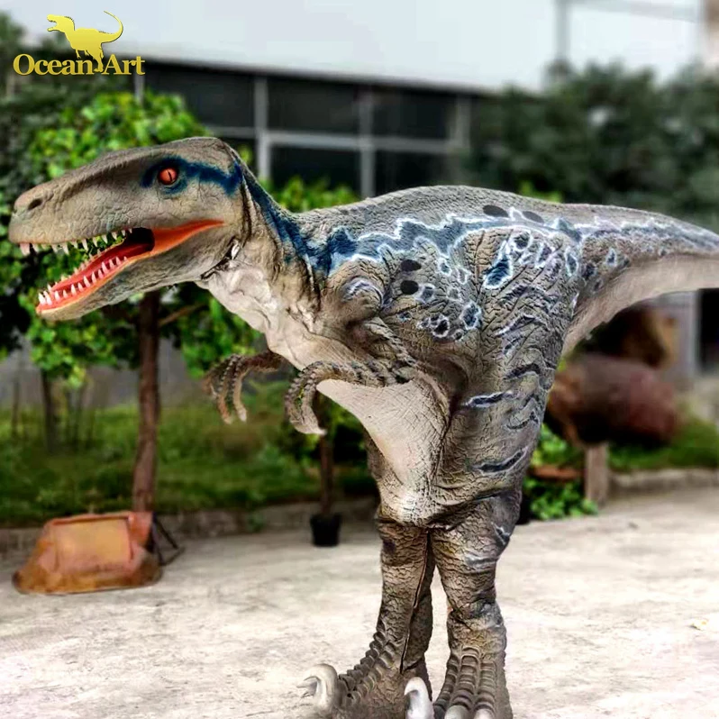  Реальный костюм динозавра raptor для