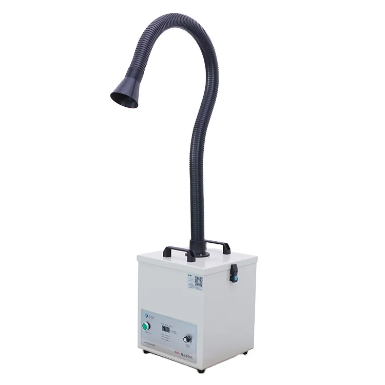 2025 professional dust and fume extractor smoking case cigarette portable smoke filter carbon filter