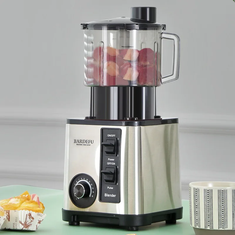 2024 heavy duty commercial mixer Stainless steel 3 in 1 9000w kitchen appliances smoothie juicer food processor blender