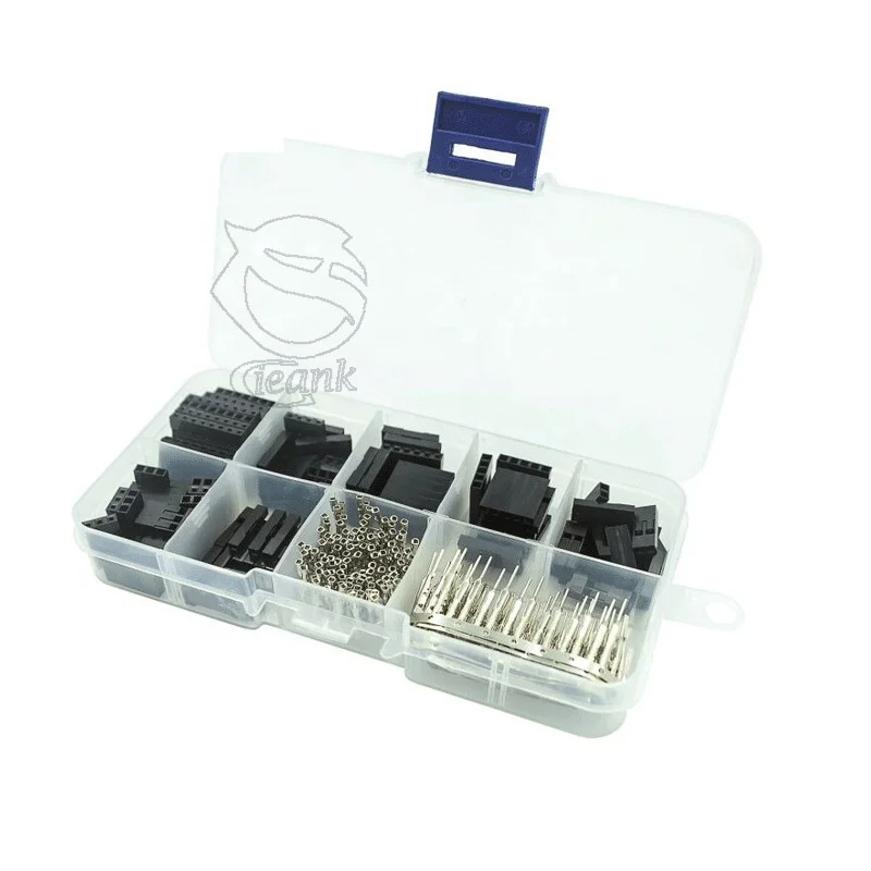 310/620PCS 2.54mm DuPont Jumper Header Connector Shell with Terminal Kit set
