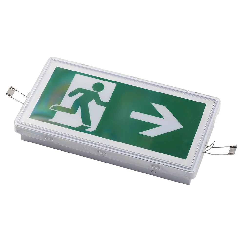 IP65 Waterproof Rechargeable LED Emergency Light Exit Sign