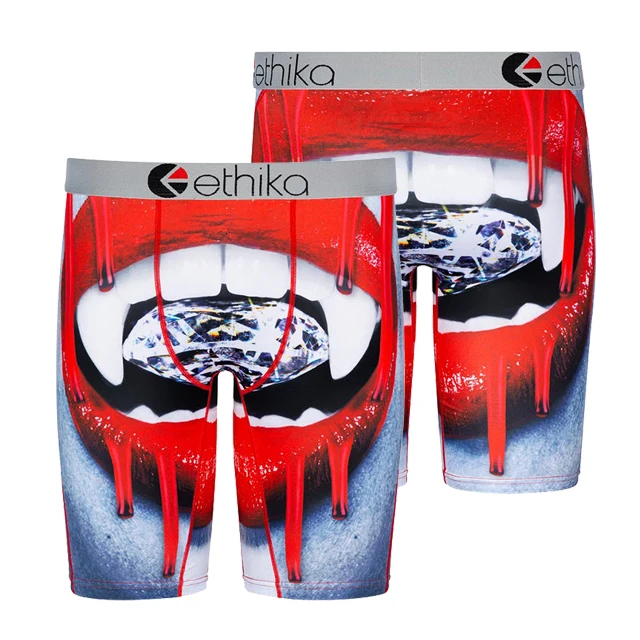
MOQ ethika kids boxers briefs shorts ethika children boys fashion vendor sports breathable underwear 